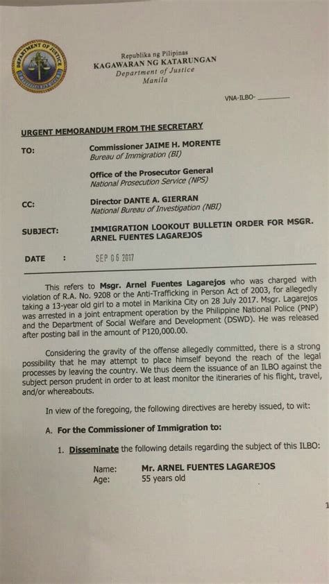 arnel lagarejos|Priest nabbed ‘en route to motel’ with 13.